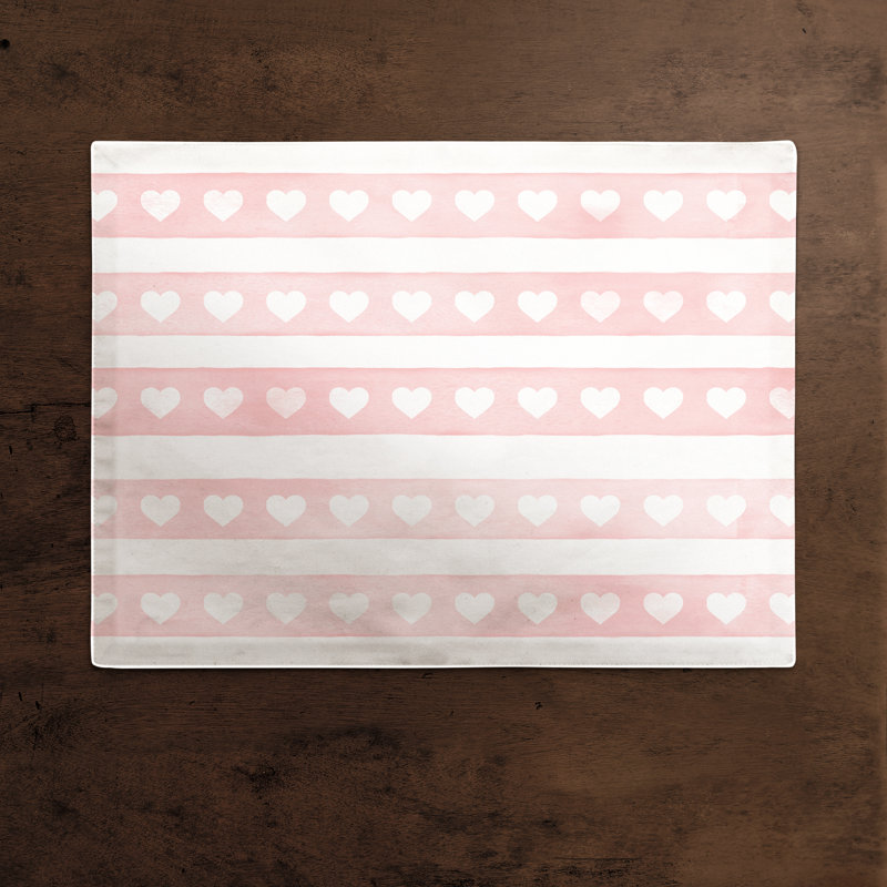 Amisa Polyester No Pattern Rectangle Placemat