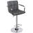 Square Back With Armrest Adjustable 32.5" Counter Height Bar Stool-1727440363