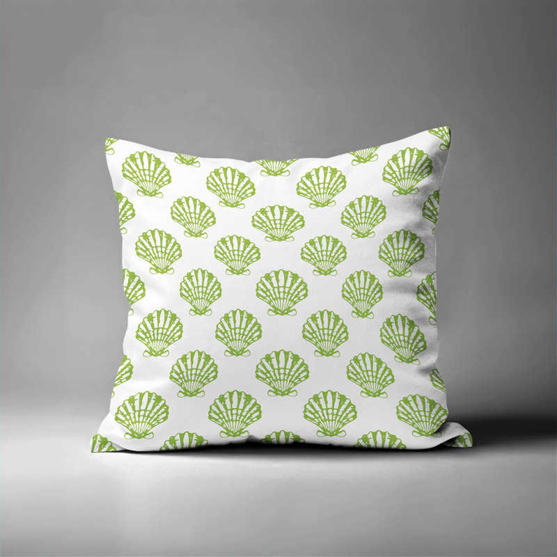 Coussin Barnon, H 20 po x l 20 po, Chartreuse