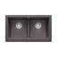 Vintera SILGRANIT 33" L X 19'' W Double Bowl Farmhouse Sink-55644558