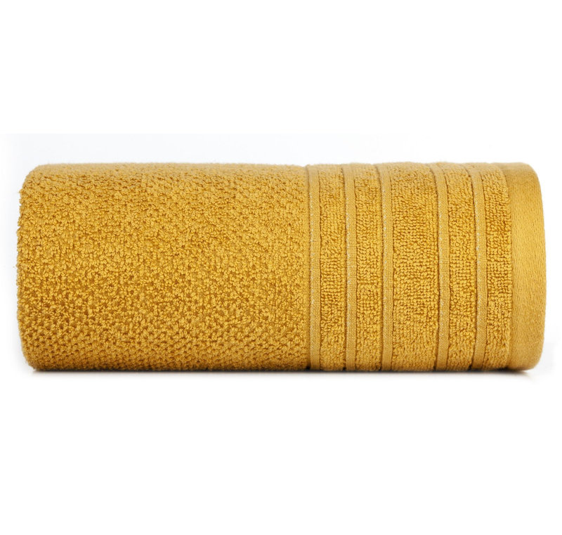 Klavdija Midweight Jacquard Hand Towel, Mustard