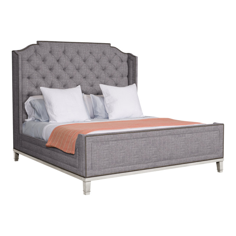 Michael Weiss Glenwood King Bed, Jiggles Fawn, Casa Blanca, Yes
