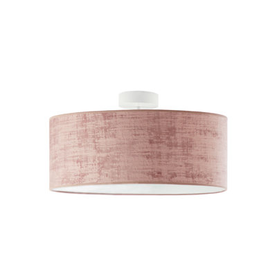 Lincy Fabric Flush Mount
