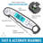 Zulay Kitchen Instant Read Food Thermometer Waterproof Digital Meat Thermometer w/ Backlight