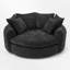 Fauteuil demi-tonneau rembourré-311225526