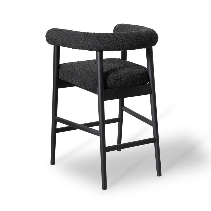 Spara Performance Boucle Counter Stool, Black