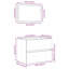 Bathroom Furniture Set 2 Pcs 57 X 37 X 45 Cm-182462162