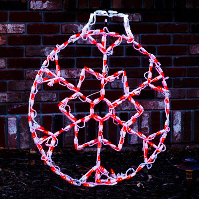 Snowflake Ornament LED Display (26")
