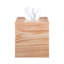 WILO Hardwood Square Tissue Box Cover