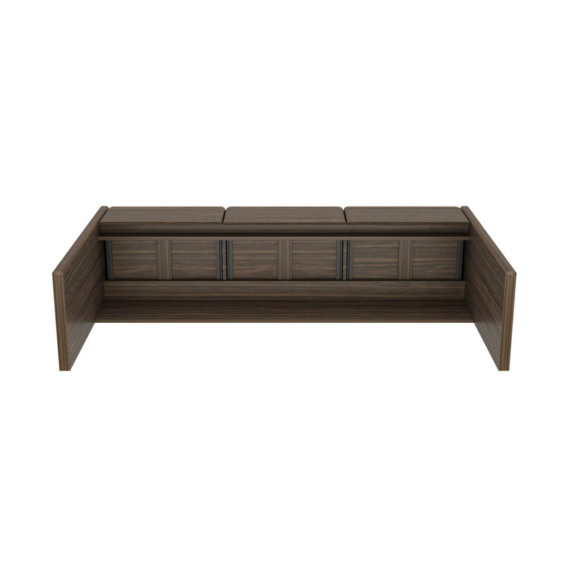 Console Linda en noyer brun, Noyer brun