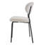 50cm H Upholstered Metal Wing Back Side Chair-432039131