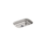 Valton 25.68 in. L Stainless Steel Undermount Single Basin Kitchen Sink