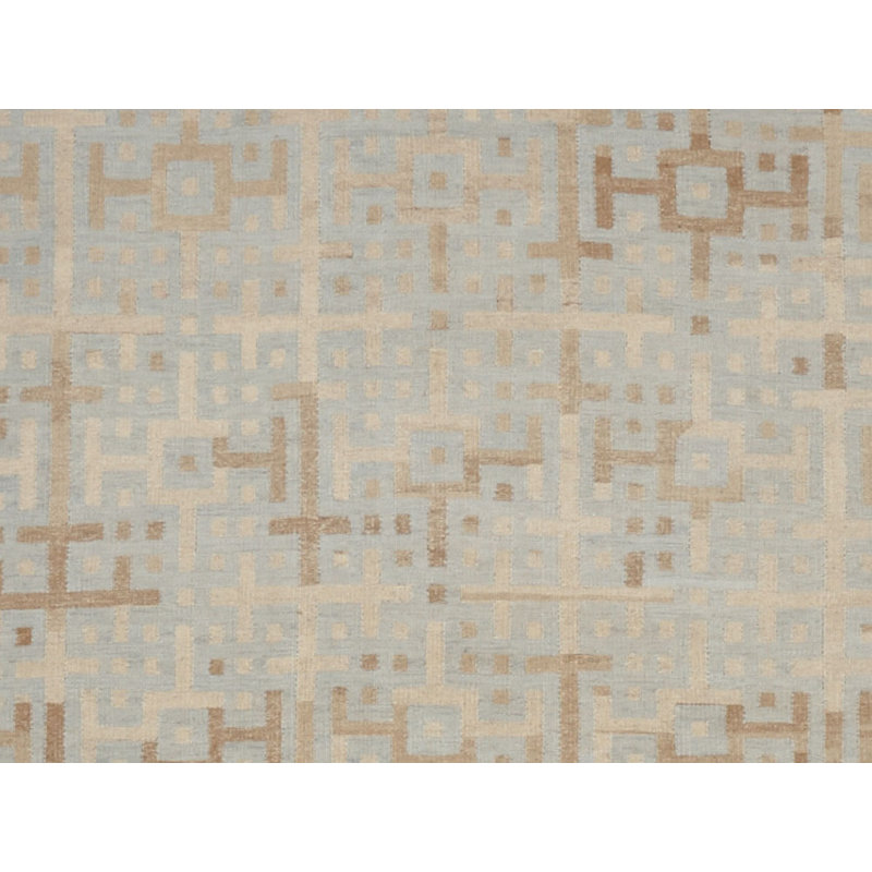 Geometric Area Rug in Beige