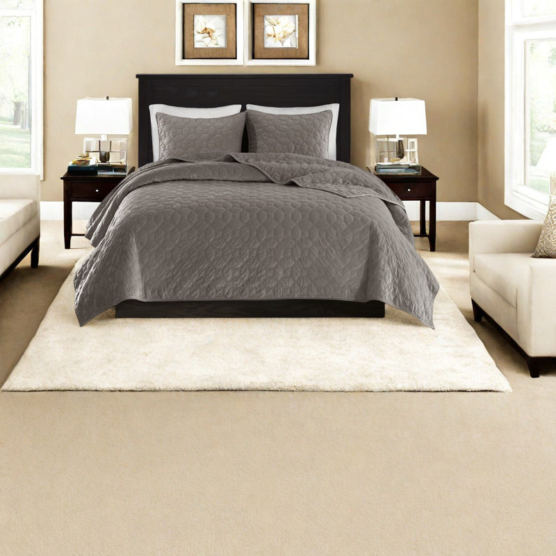 Ensembles de literie en velours luxueux, coton taupe, confort moderne, articles essentiels pour la maison