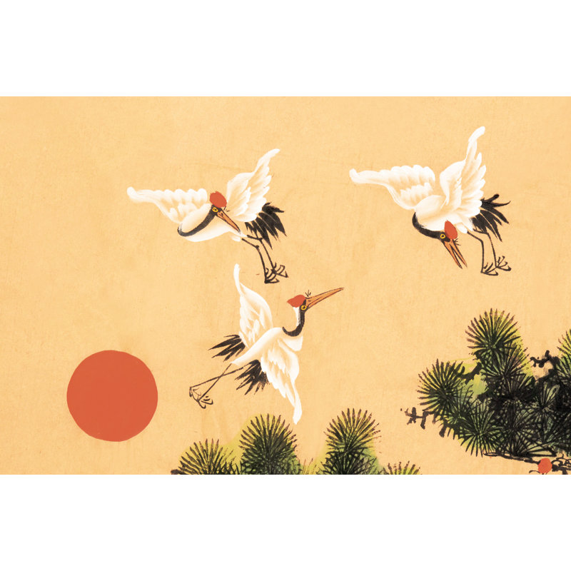" Cranes " by Vii-Photo, 12" W x 8" H