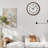 Brown Round Analog Wall Clocks