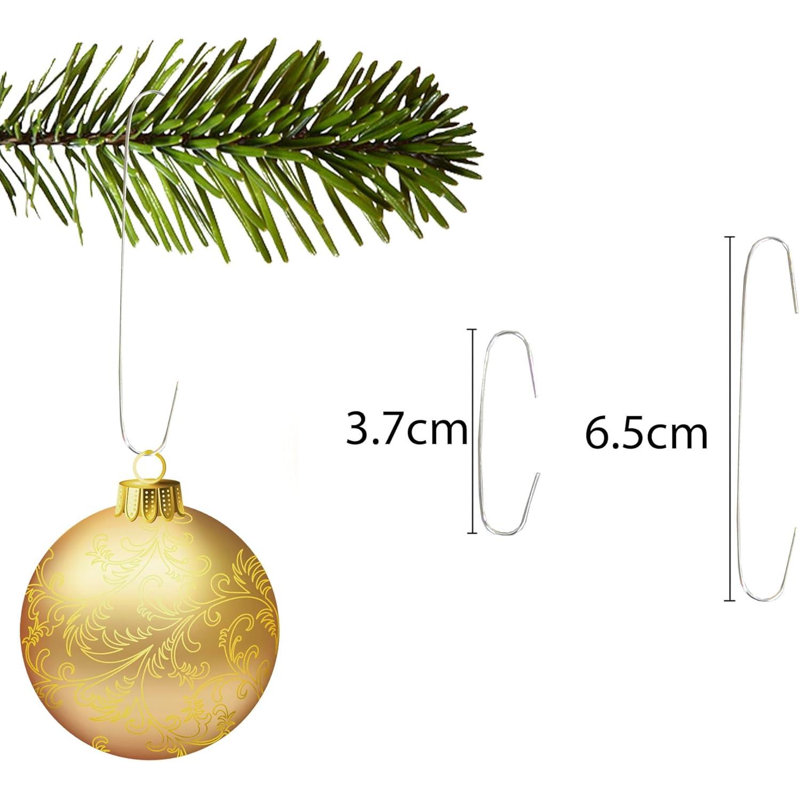 PVC No Holiday Shaped Ornament, 180 cm x 52cm x 12cm, Silver