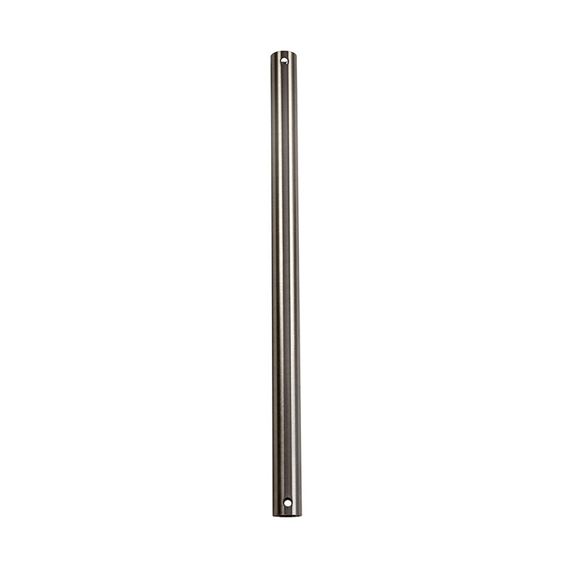 Steel Fandelier Downrod, 18" H x 1" W x 1" D, Brushed Nickel