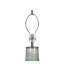 Lampe de table en verre D16x30 "