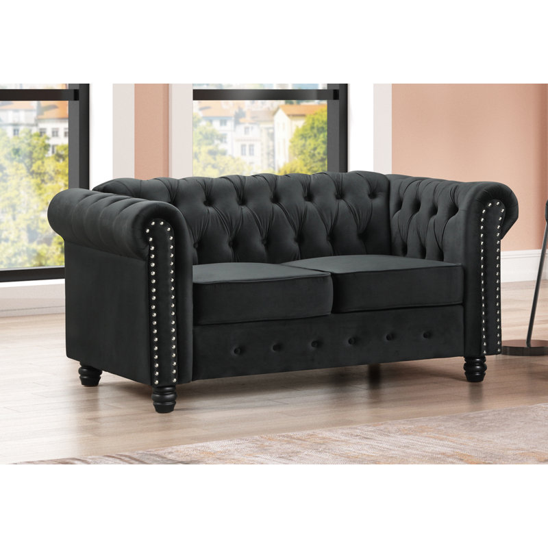 Causeuse Chesterfield 61 po