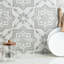 Cascais 9X9 Matte Encaustic Cement Look Porcelain Tile