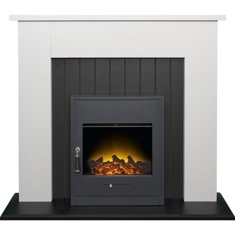 Chessington Adam 121.5 cm W Electric Fireplace with 6824.28 BTU