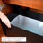The Refined Litter Box - Wood Cat Litter Box Enclosure Cabinet with Drawer, Farmhouse Style + Feet-86414184-86414185-86414186