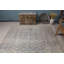 Tapis turc tissé à la main de style Oushak pour le salon avec un motif unique