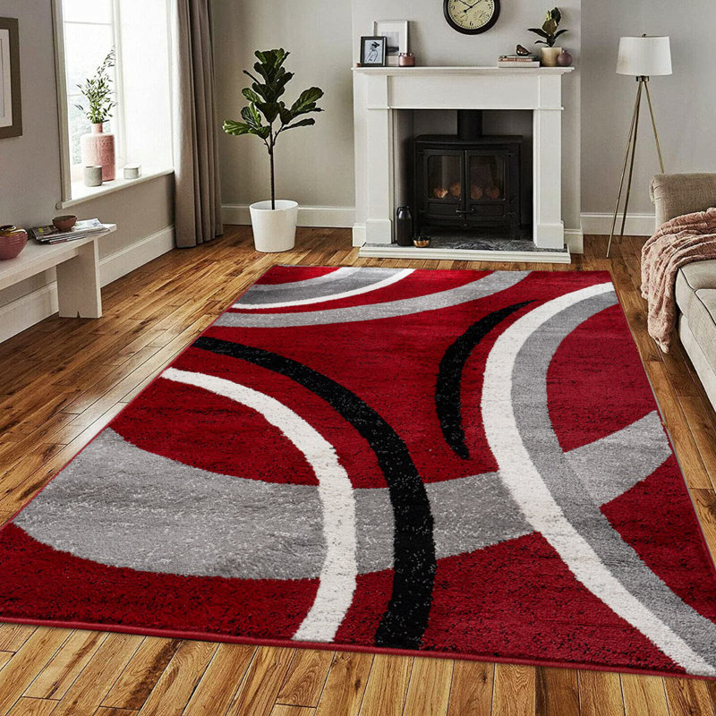 Heady Abstract Area Rug, Rectangle 160 x 230cm