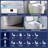 One Piece Smart Toilet With Night Light, Dryer, Tankless Design, Automatic Lid, Heated Seat, Auto Flush, Remote Control, And Soft Close For Modern Bathrooms-117501451
