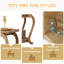 Table d'appoint moderne, table basse à 2 niveaux, table de bout
