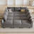 Kandle Modular Upholstered Velvet Chaise Sectional Sofa-948274225