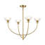 Lustre moderne 4 lumières 26 po Blakehurst-95320050