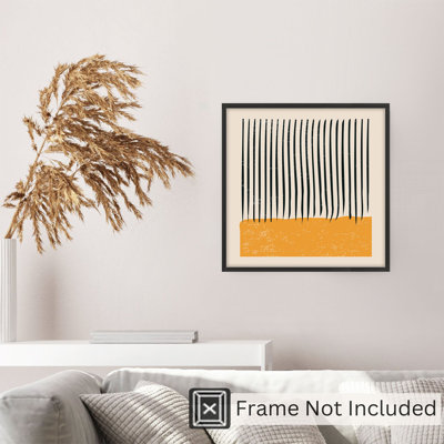 «Abstract Abstract I», reproduction d'art moderne sans cadre Mid-Century