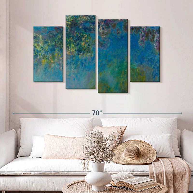 Avery Wisteria 1925, 32" H x 52" W