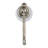Whitehaus 5" deck mount solid brass kitchen soap and lotion dispenser-124538811