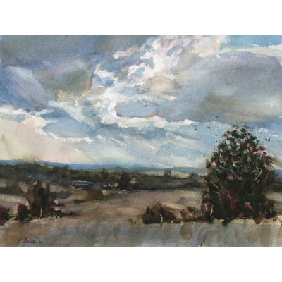 Tashianna Court Valley View by Stephen Calcasola - Wrapped Canvas Print