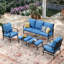 Repose-pieds d'extérieur Bular avec coussin Sunbrella®-2133444539