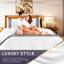 Ensemble de housse de couette de luxe Lanor Collection Cordoba - 100% satin de coton ultra doux --111732286