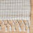Striped Hand-Knotted Beige Area Rug-1027592300