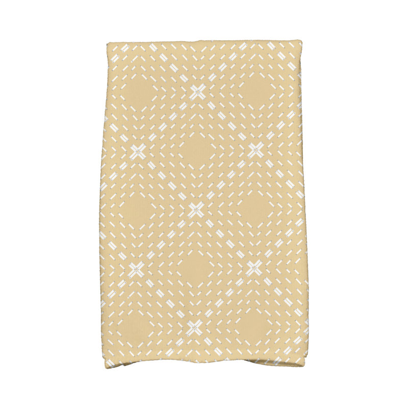 Abbie Tea Towel Kitchen Towel, Yellow