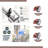 Stainless Steel Kitchen Faucet With A Nozzle, High Arc Pull-Down Design, Suitable For 2 Or 4 Holes.-113508232