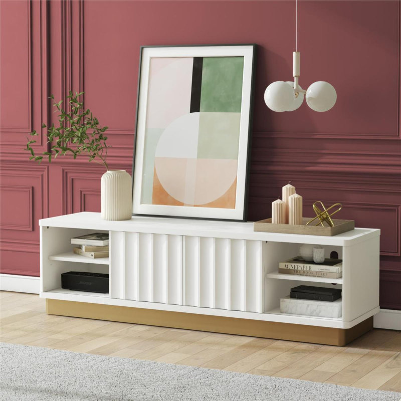 Meuble télé Rene Modern pour téléviseur de 65 po ou moins