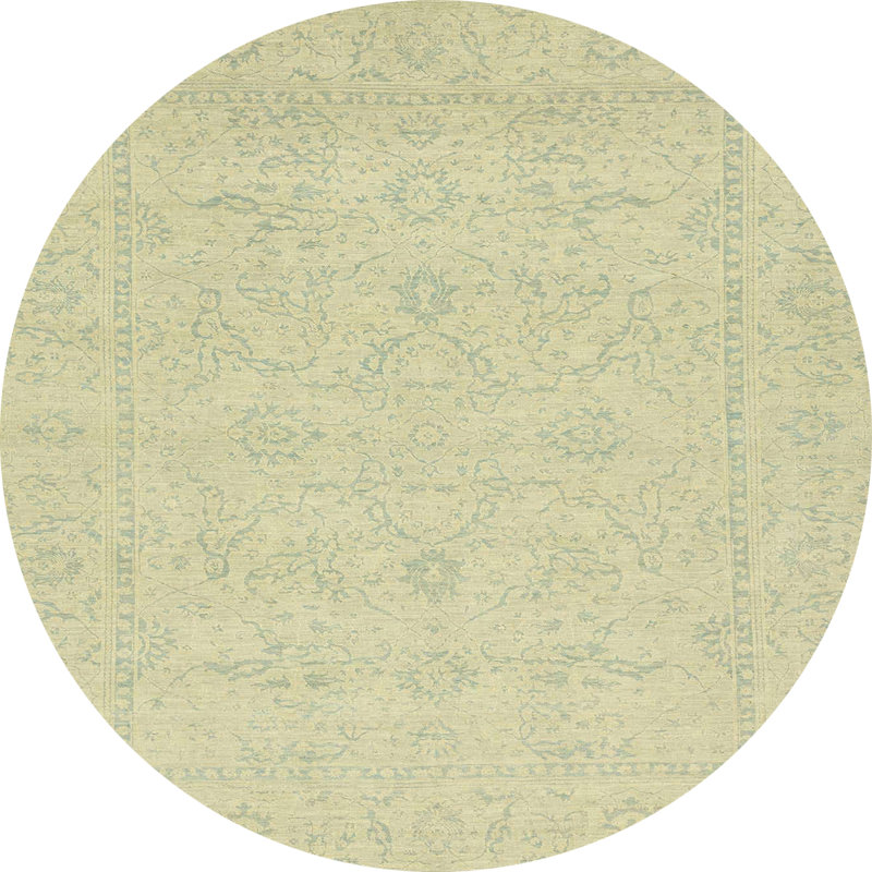 Tapis abstrait moderne 2755, Rond 8 pi