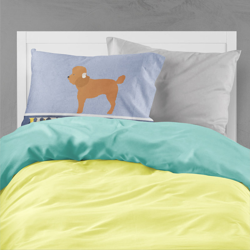 Taie d’oreiller welcome, Caniche jouet