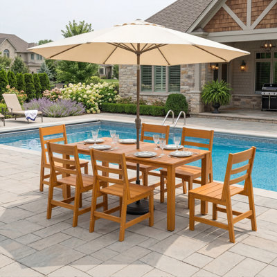 All-Weather HDPE Outdoor Dining Set