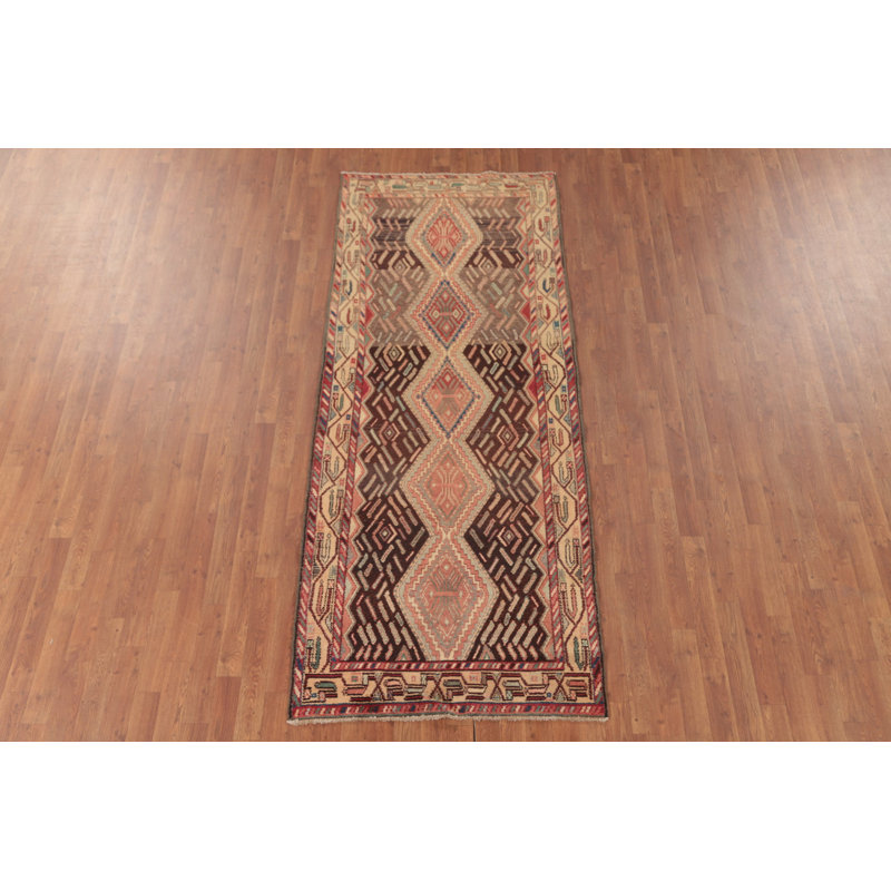 Geometric   Runner Rug 3x8