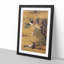 Mandarin Ducks & Cotton Rose Hibiscus by Lu Ji - Picture Frame Painting Print on MDF-55617565-55617563