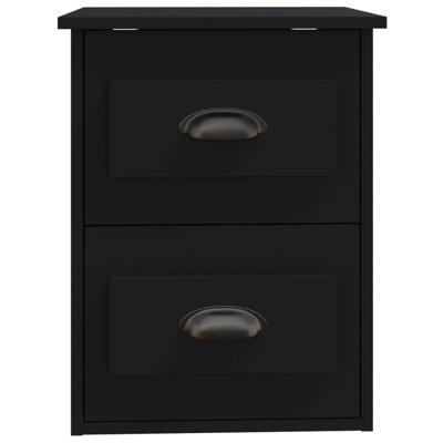ClassicLiving Wall-Mounted Bedside Cabinet 41.5X36x53cm