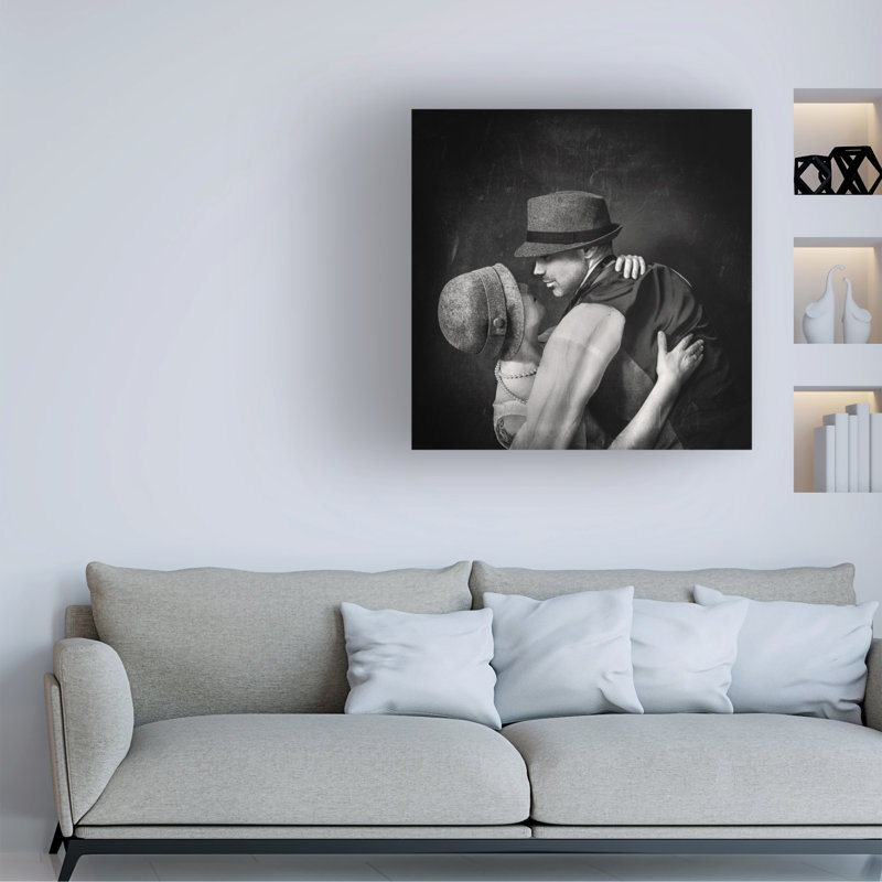 Art sur toile Marcos Gali, H 14 po x l 14 po